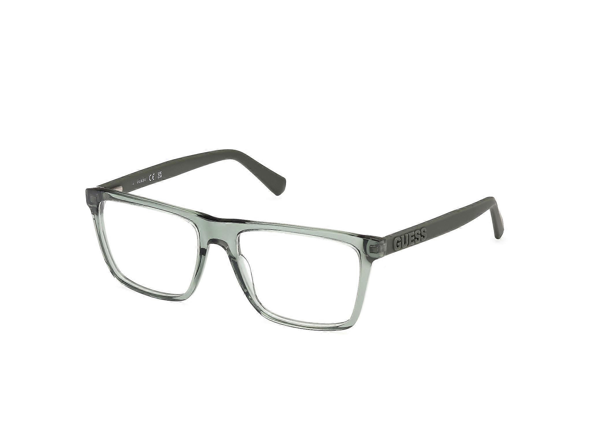 Eyewear Frames Guess GU50186 093 shiny light green 55/17/145 MAN