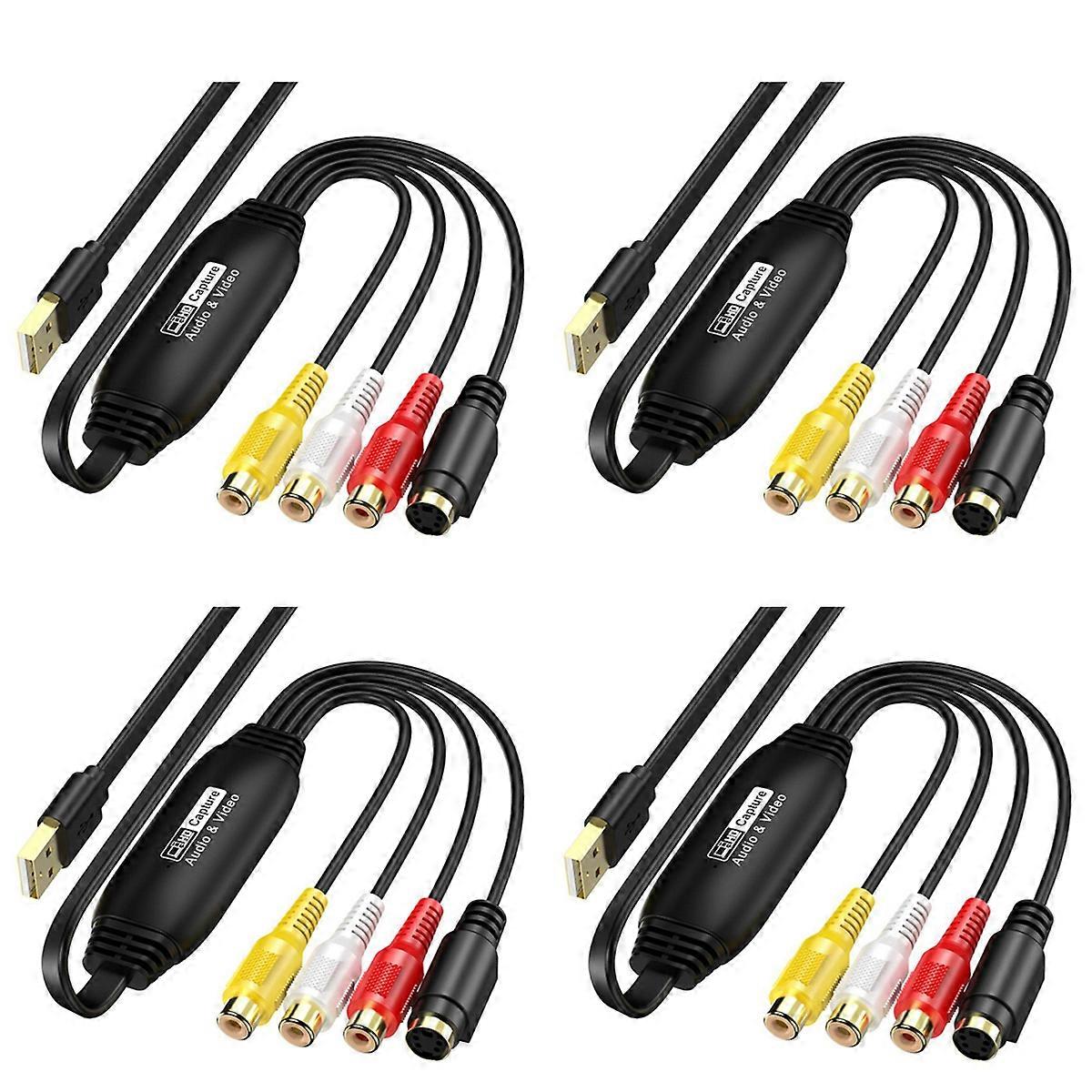 USB Video Capture to Digital Converter USB 2.0 Audio Capture Card