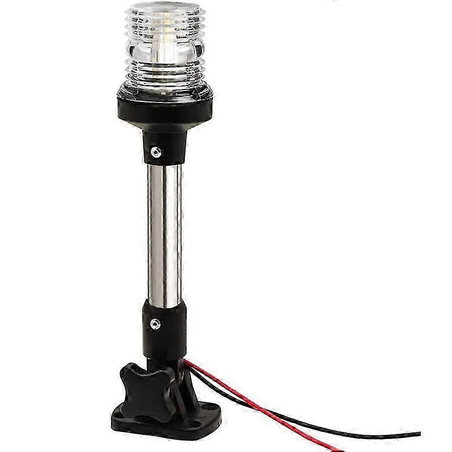 Boat Navigation Anchor Lights All Round 360 degree White Fold Down LED for Stern