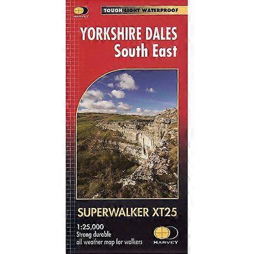 Yorkshire Dales South East Xt25 Superwalker Map