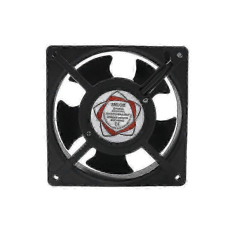 Universal High Temperature Axial Fan For Fireplace Inserts, Silent Operation, Metal Blades, 120 X 120 X 38mm Dimensions. Suitable For Variou