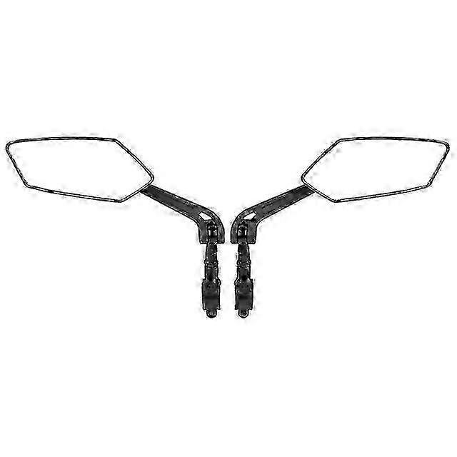 Wide-Angle Adjustable Rearview Mirror for Bicycles, Scooters, and Handlebar Reflectors - Safety Accessories for Enhanced Visibility