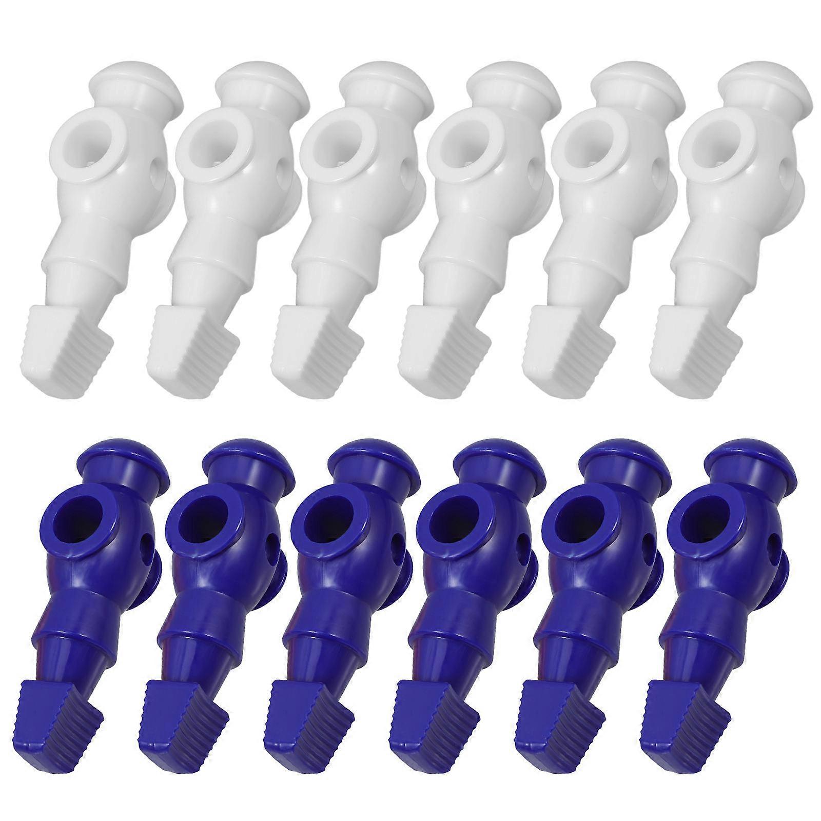 Soccer Table Toys 26Pcs Foosball Player Figures Assorted Color Plastic Replacement Parts For Casual Enthusiasts