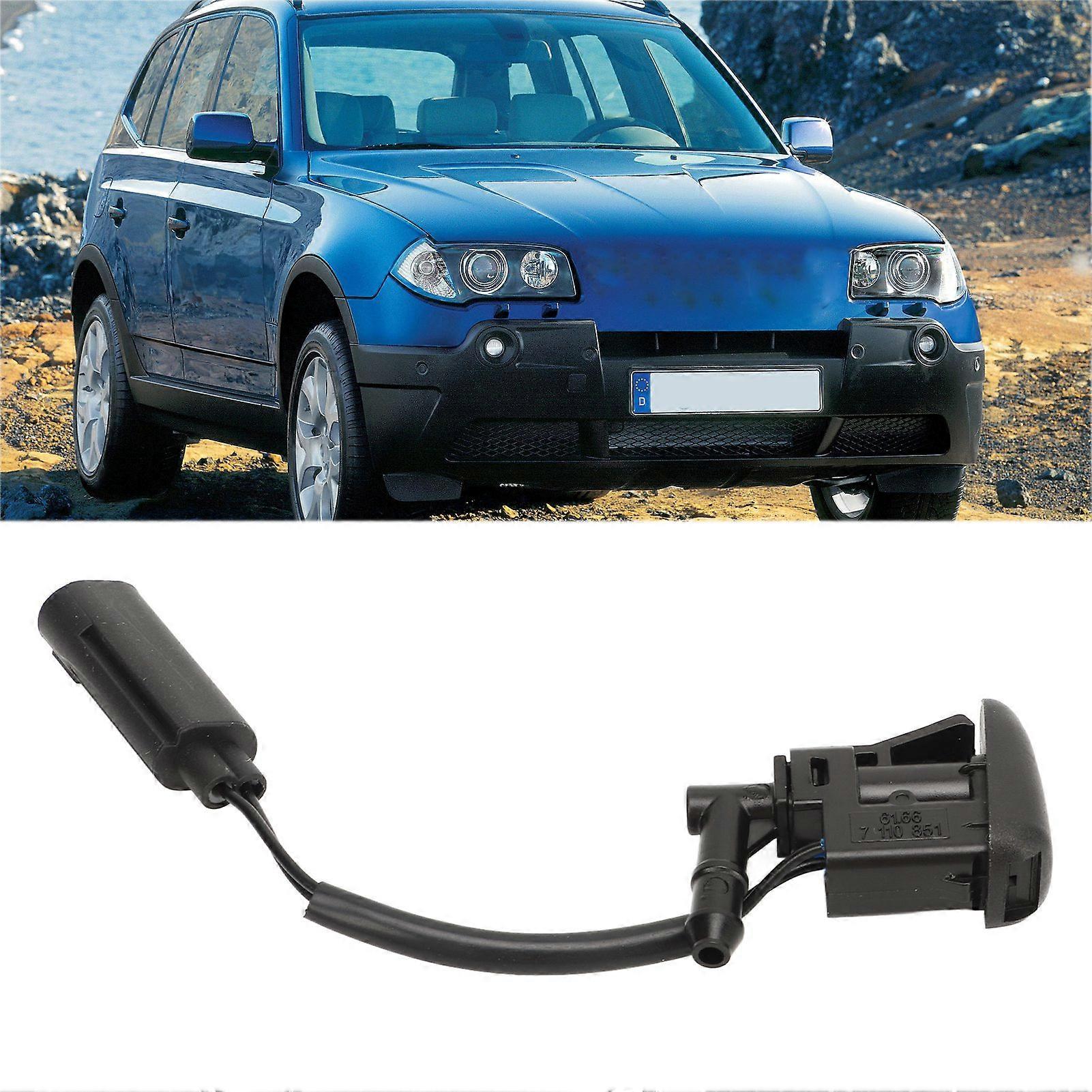 Windshield Heated Spray Nozzle 61667110851 Windscreen Washer Sprayer Nozzle for 1 Series E81 E87 E88 