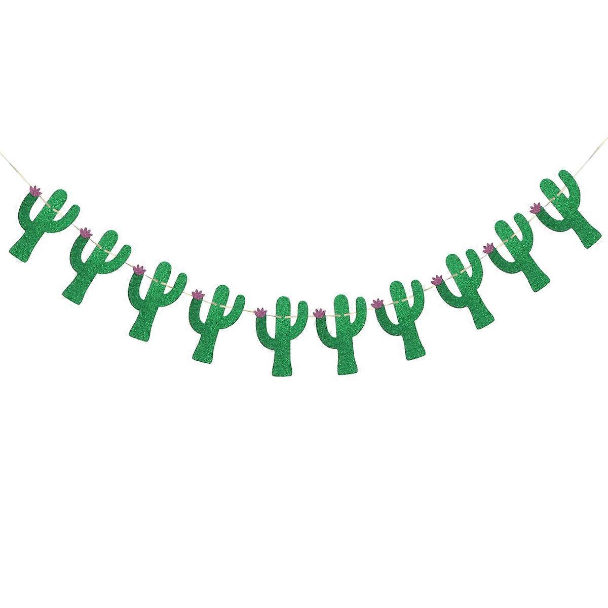 Tropical Party Garland Hawaiian Theme Party Decorations Summer Atmosphere Purple 1Set