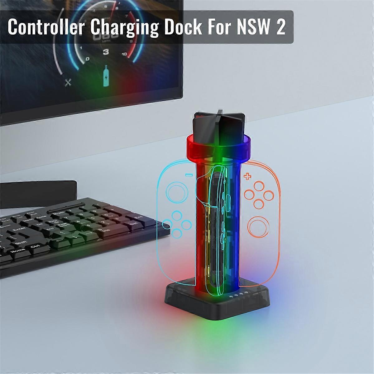 4-in-1 Game Controller Charging Station for A