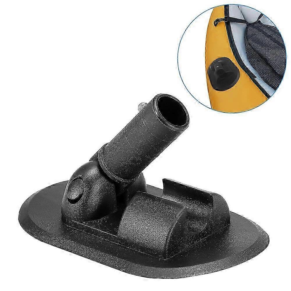 180 Degree Rotation Kayak Canopy Mount Base for Inflatable Boat Canoe Awning Sun Shelter