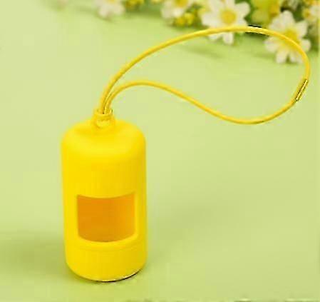 موزع كيس أنبوب حر اليدين ، حامل كيس أنبوب مقود ، موزع أكياس نفايات الأليفة المحمولة البلاستيكية - أكياس القمامة غير مدرجة