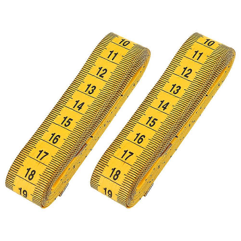 2pcs Dual sided Tape Measure Flexible Tape Measure Portable Tape Measure