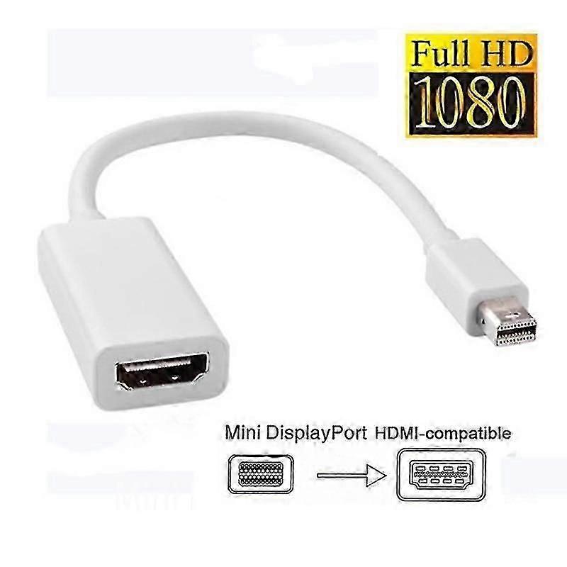 Neues Thunderbolt Mini Displayport Display Port Dp Stecker Auf HDMI Buchse Adapter Konverter Kabel Für Apple Mac Macbook Pro Air