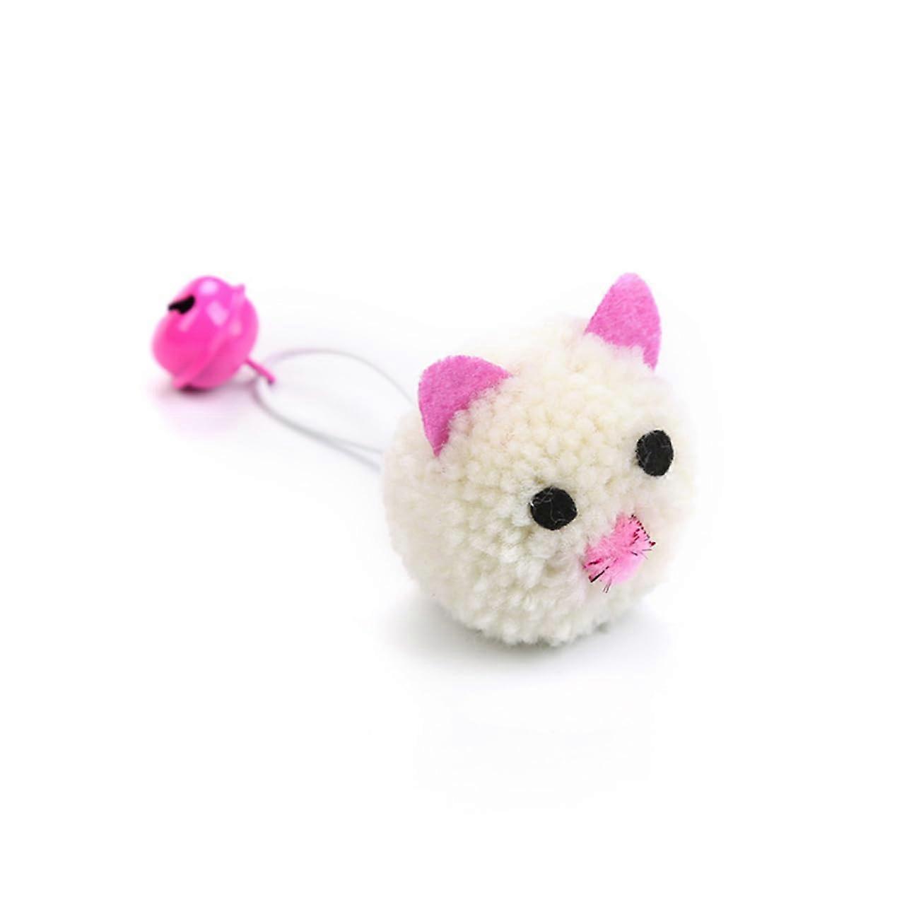 5 Pieces Plush Cat Toy For Cats - Funny Play Toys, Teething Toy For Kittens, Random Colors