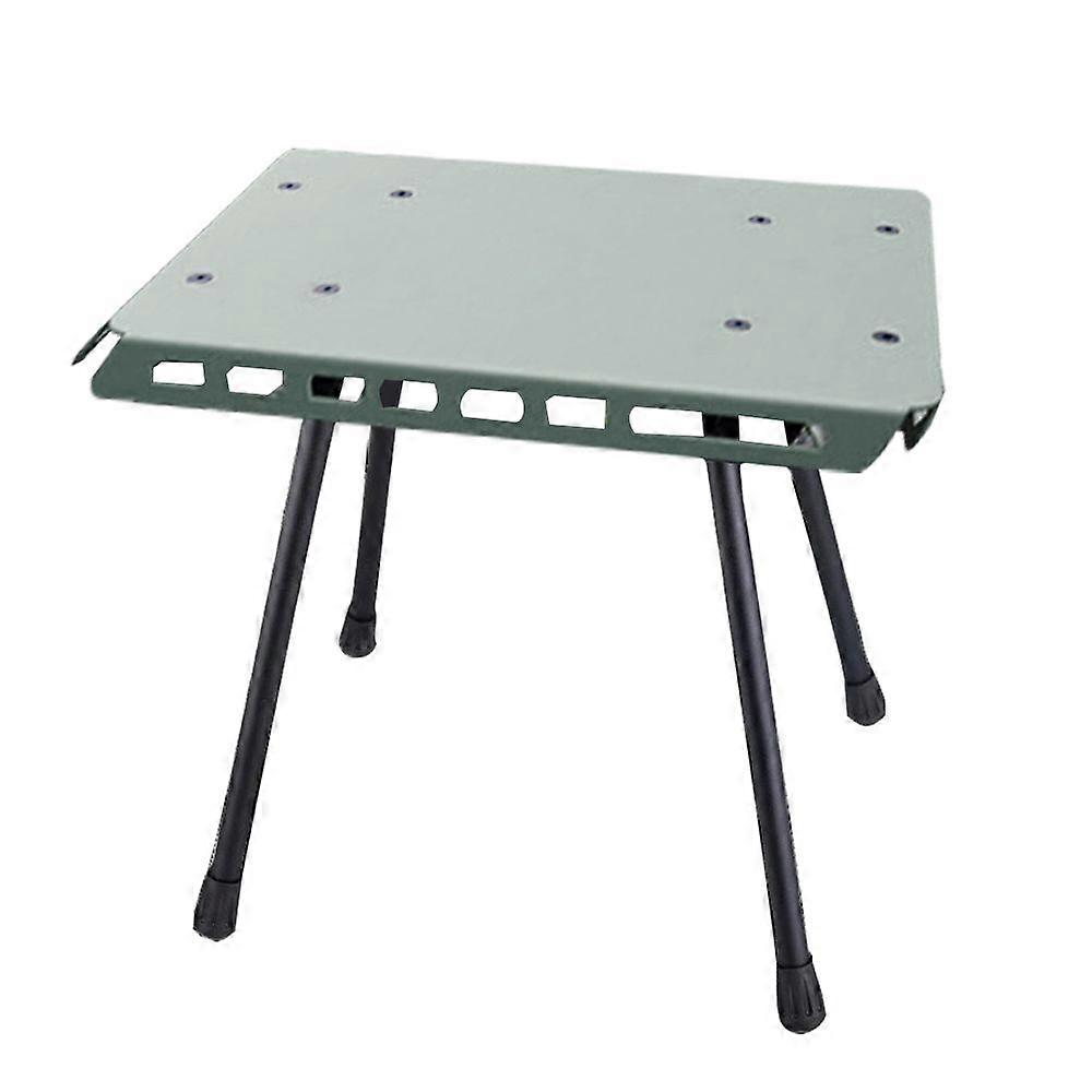 Outdoor Camping Folding Stool Lightweight Pony Stool Dual-Use Adjustable Height Picnic Table ChairYMHC