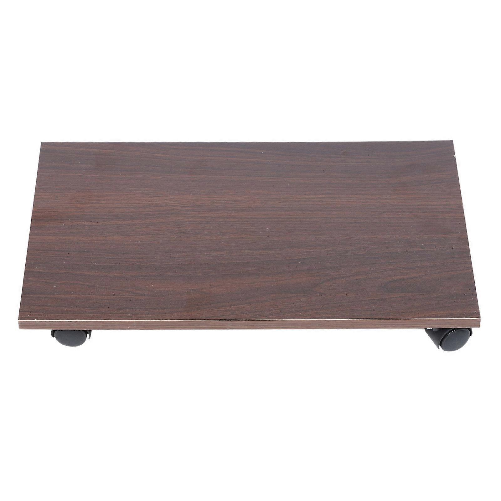 Mobile Cpu Stand Computer Mainframe Stand Office Use 15.7×9.4×0.4In Synthetic Material Elevating 1Set