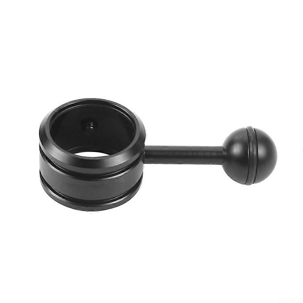 Diving Light Holder, Aluminum Alloy, Ball Joint Adapter for Enhanced Stability and Compatibility with Flashlights