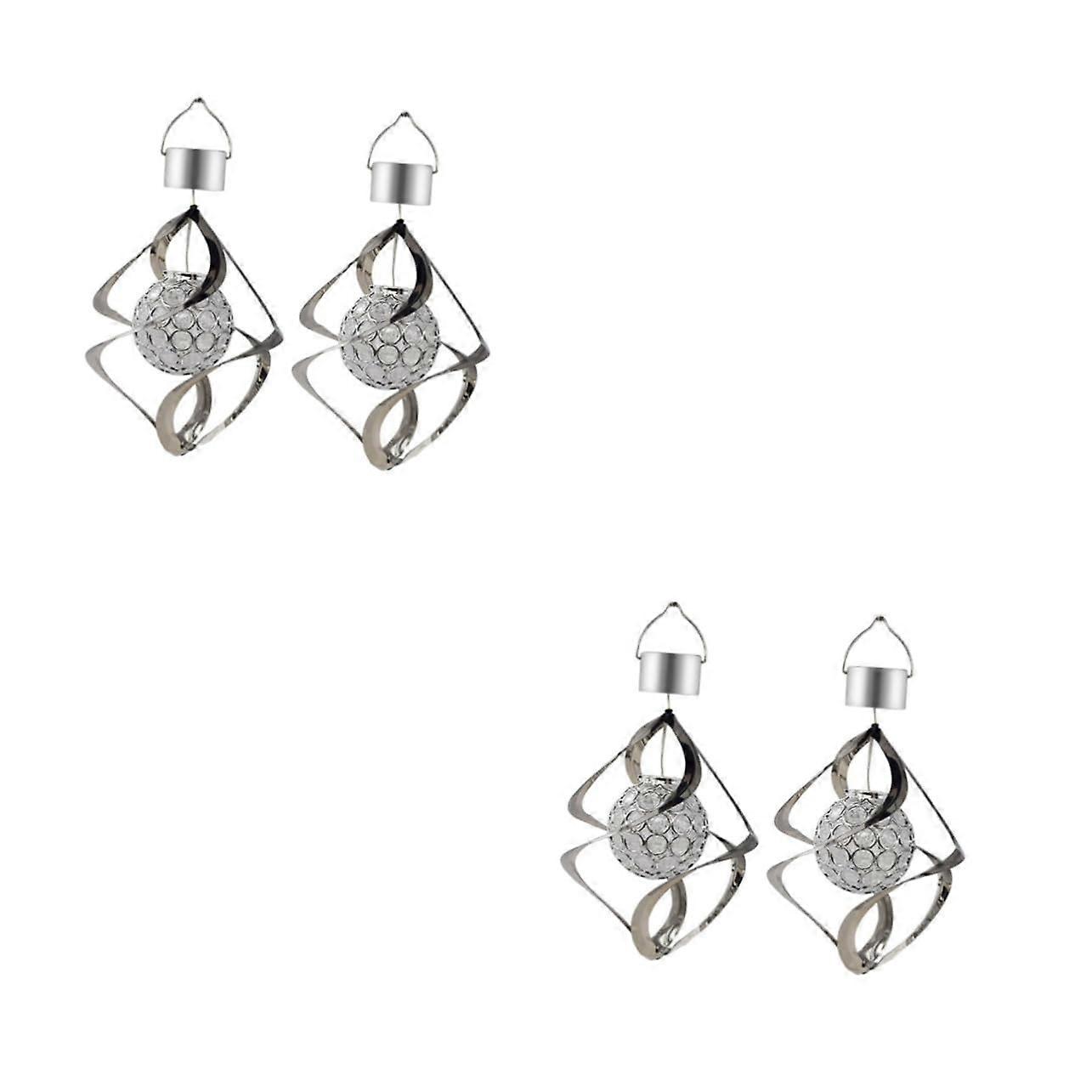 solar wind chime ceiling lights outdoor sunlight