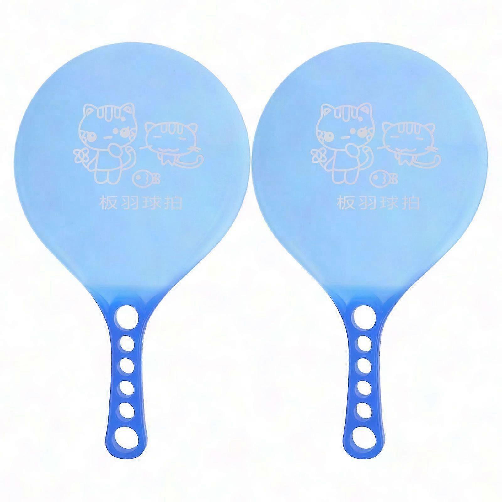 Plastic Badminton Rackets Pair for Teens and Adults