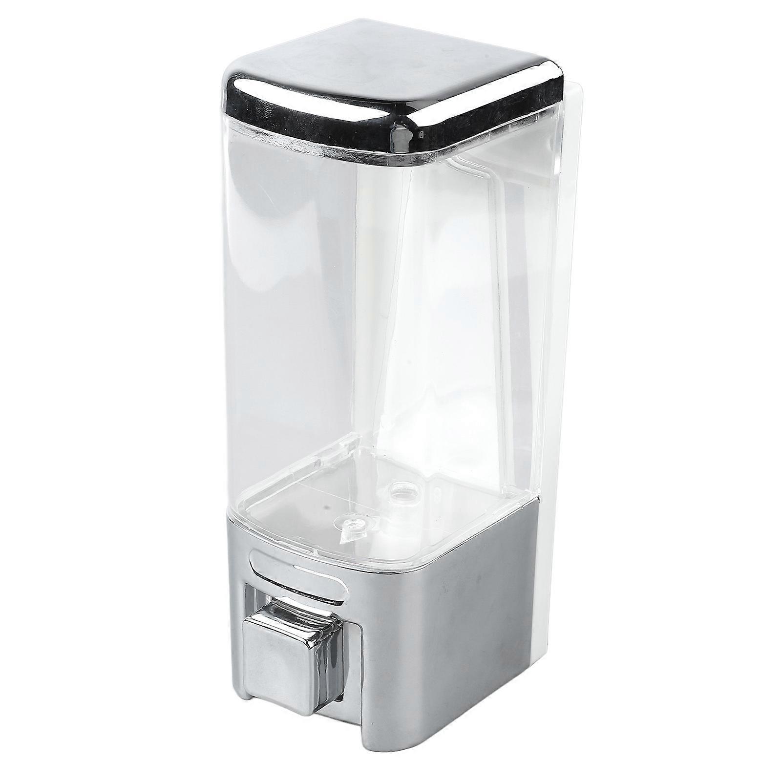Soap Dispenser ABS Plastic Wall Mount Single Head Bathroom Kitchen Sink Accessories 480ml 
