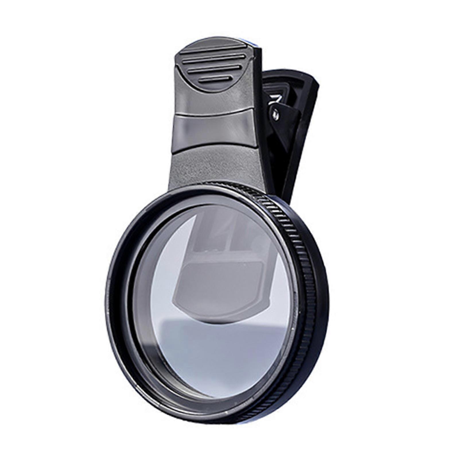 Adjustable Not Glares Polarizer Filter 52Mm Universal Lens with Strong Coating Simple Installs for Mobile Photography Multicolor
