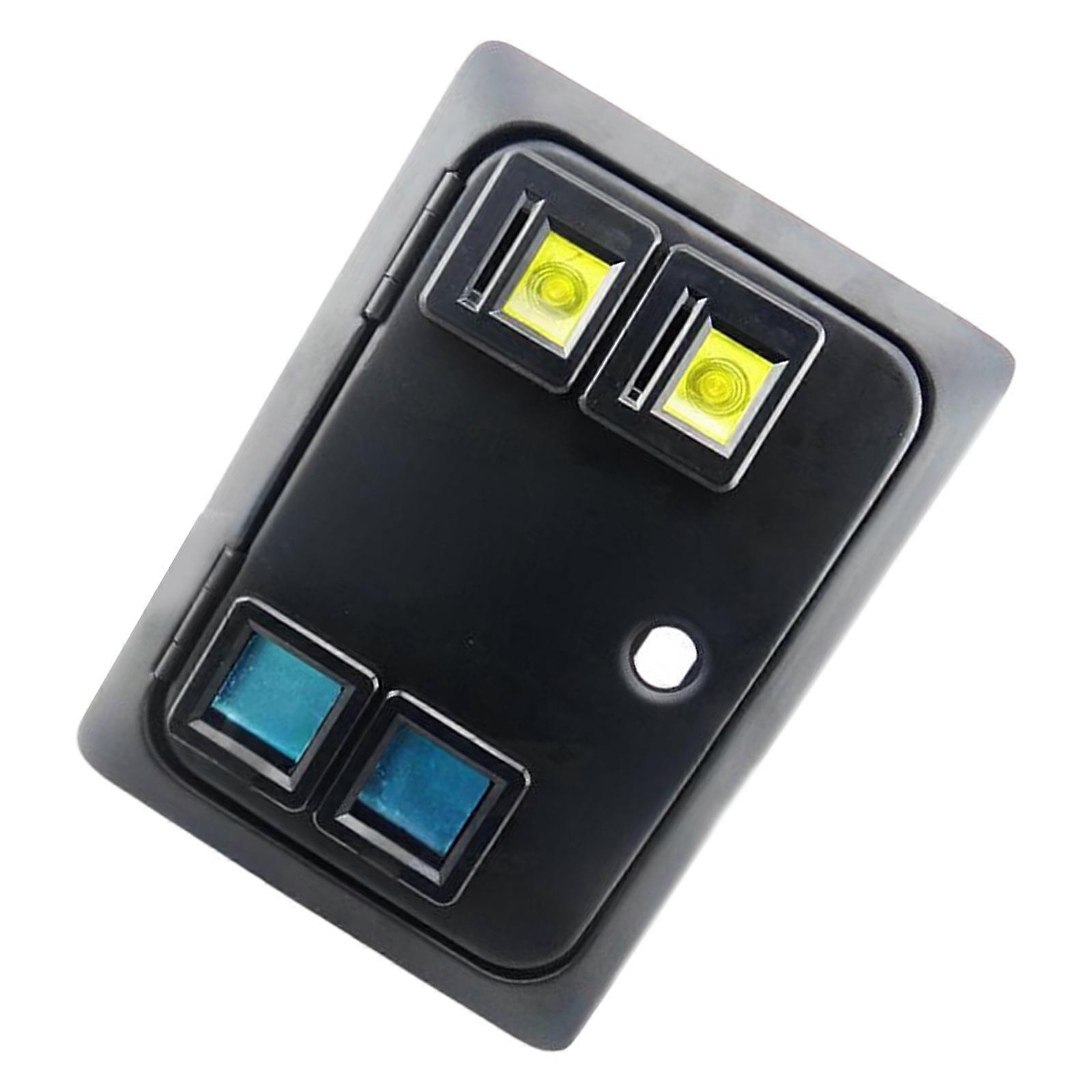 Πόρτα εισόδου Gaming Accessory Arcade παιχνίδι 2 κουλοχέρη πόρτα νομισμάτων για Jamma Mame Πόρτα πρόσβασης νομισμάτων Διπλό νόμισμα Μηχανισμός εισόδου Πολύχρωμο