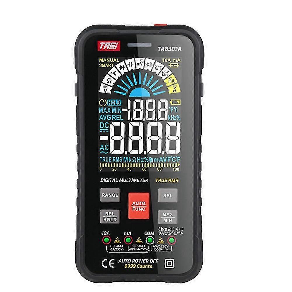 Kaiweets KM601 True RMS Auto-Ranging Digital Multimeter with Dual Display for Automotive, Industrial & Home Electrical Testing