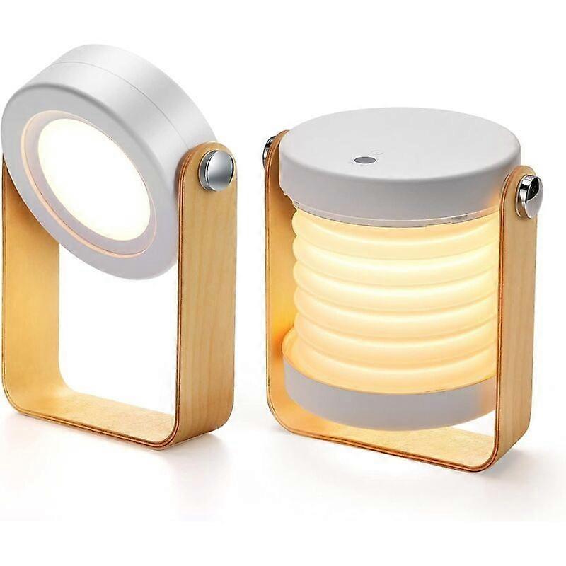 Bedside Lamp Dimmable Touch Light, Bedside Lamp with Portable Nightstand Safe Night LightWhite