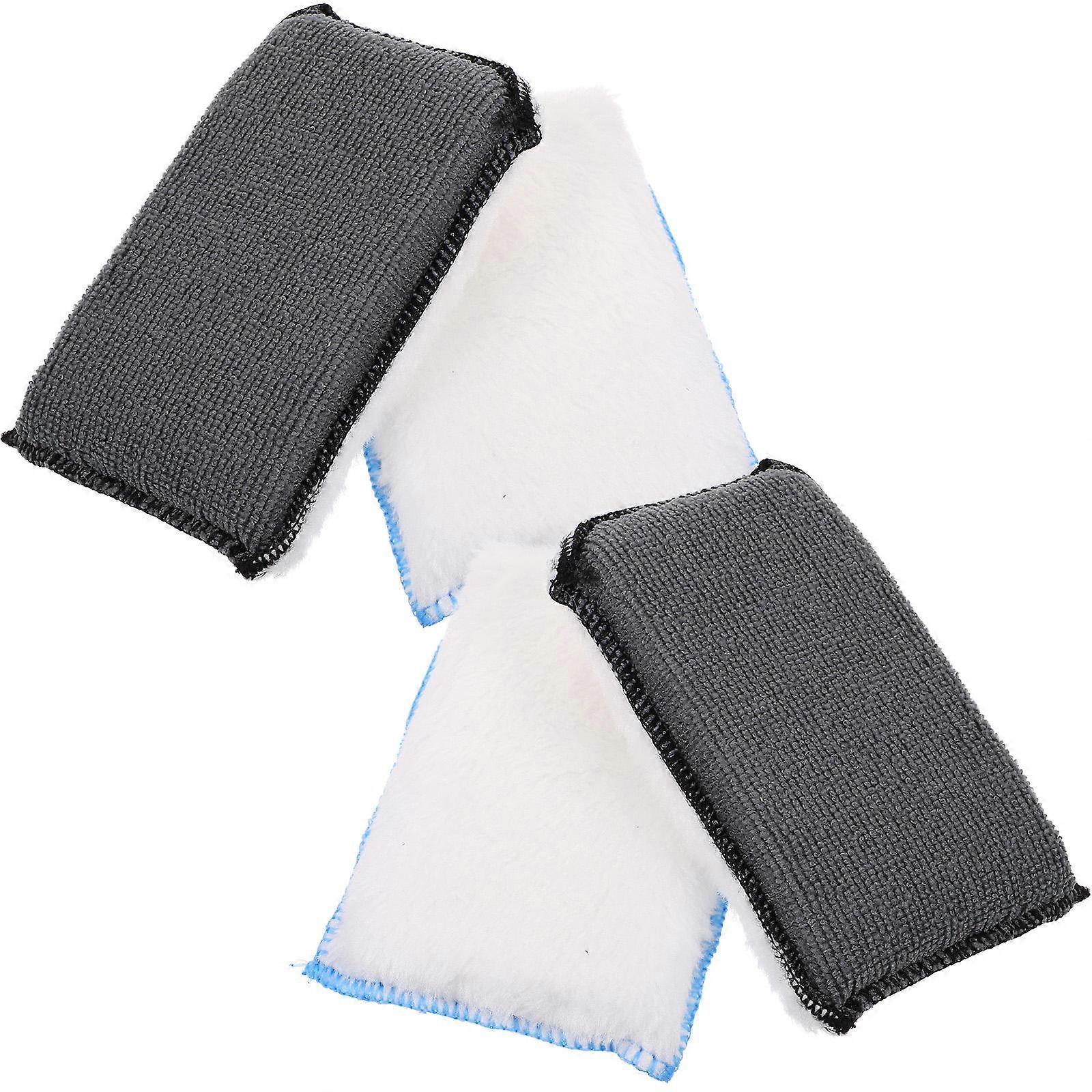 Bureți de curățare auto pentru mașini de curățare versatilă pentru mașini Curățare versatilă albastru-alb 4 buc