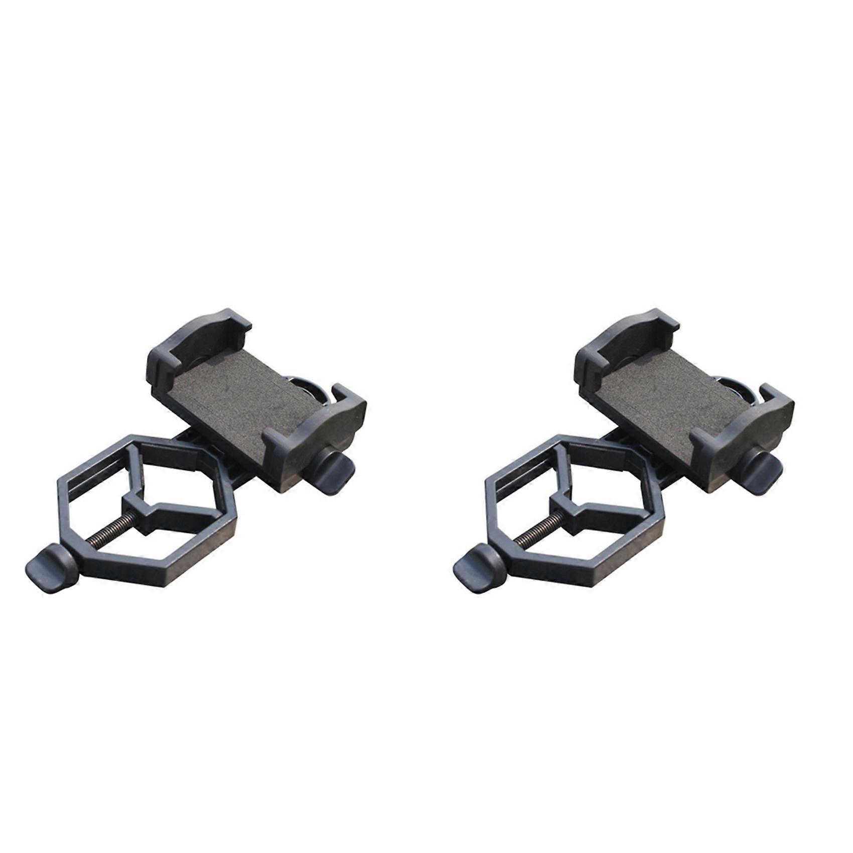 2X Universal Cell Phone Adjustable Adapter Mount Microscope Spotting Scope Telescope Clip Bracket Mo