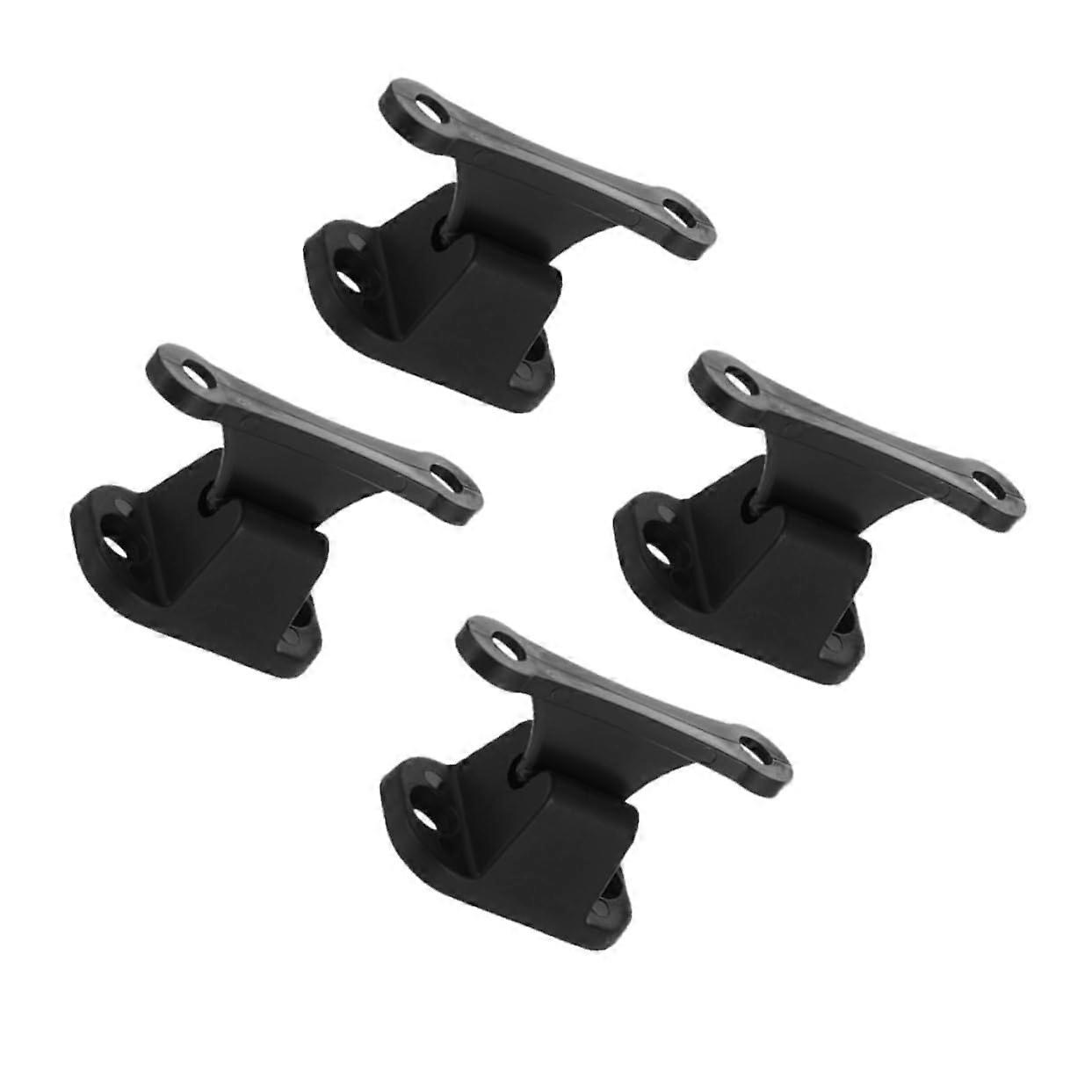 4 pieces Tshaped door stoppers for motorhomes, durable and secure, made from tough material to protect walls from damage.