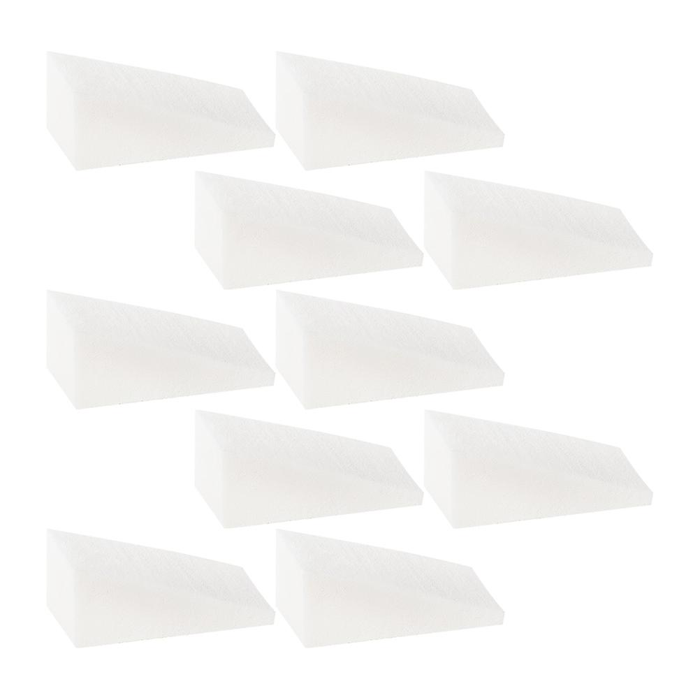 Colored Nail Art Triangle Sponge Stamper Tool For Home Or Salon Use Gradient Dyed 30Pcs