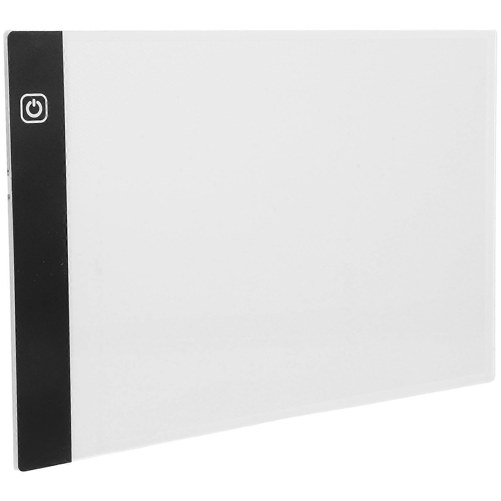 Black Drawing Board with Adjustable Brightness Portable LED Light Tracing Pad for Artists and