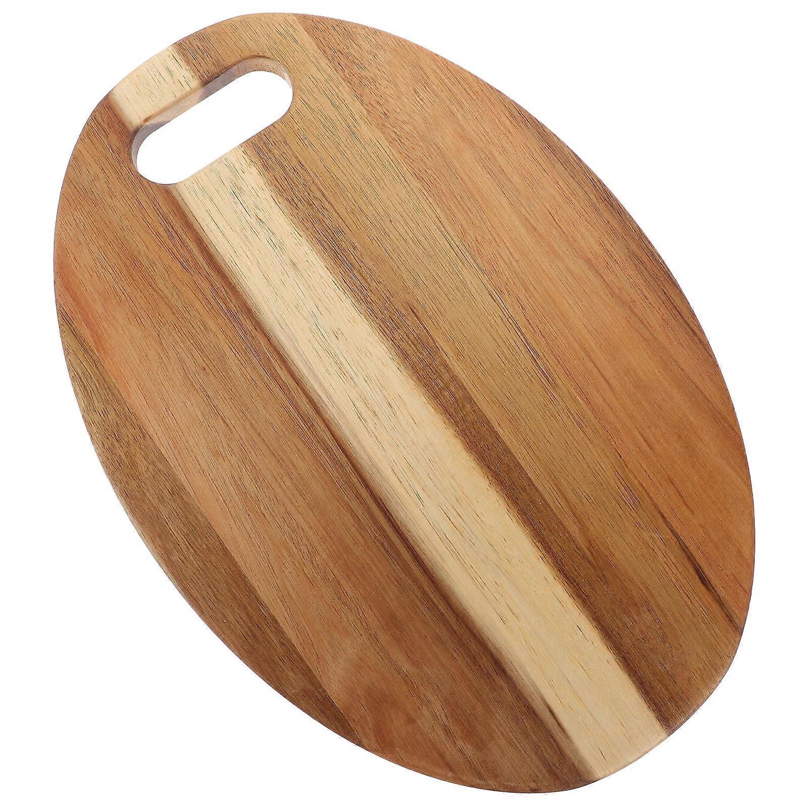 Wooden Cutting Board for Kitchen Use Khaki Color with Hanging Hole 7.5 x 5.2 inches