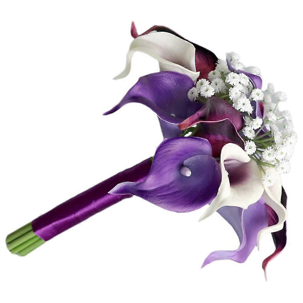 Artificial Flower Bouquet in Assorted Color for Decoration with PU Material
