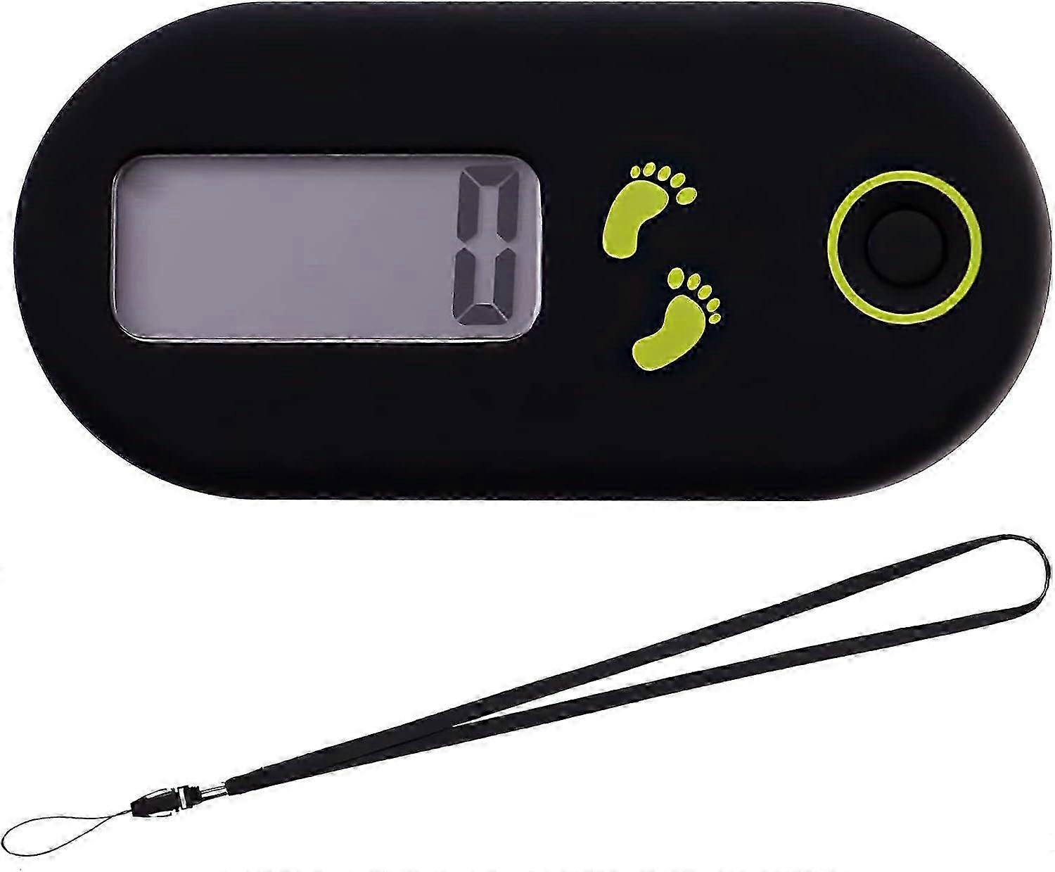 Mini pedometer, 3D pedometer with clip, simple and accurate pedometer, pedometer