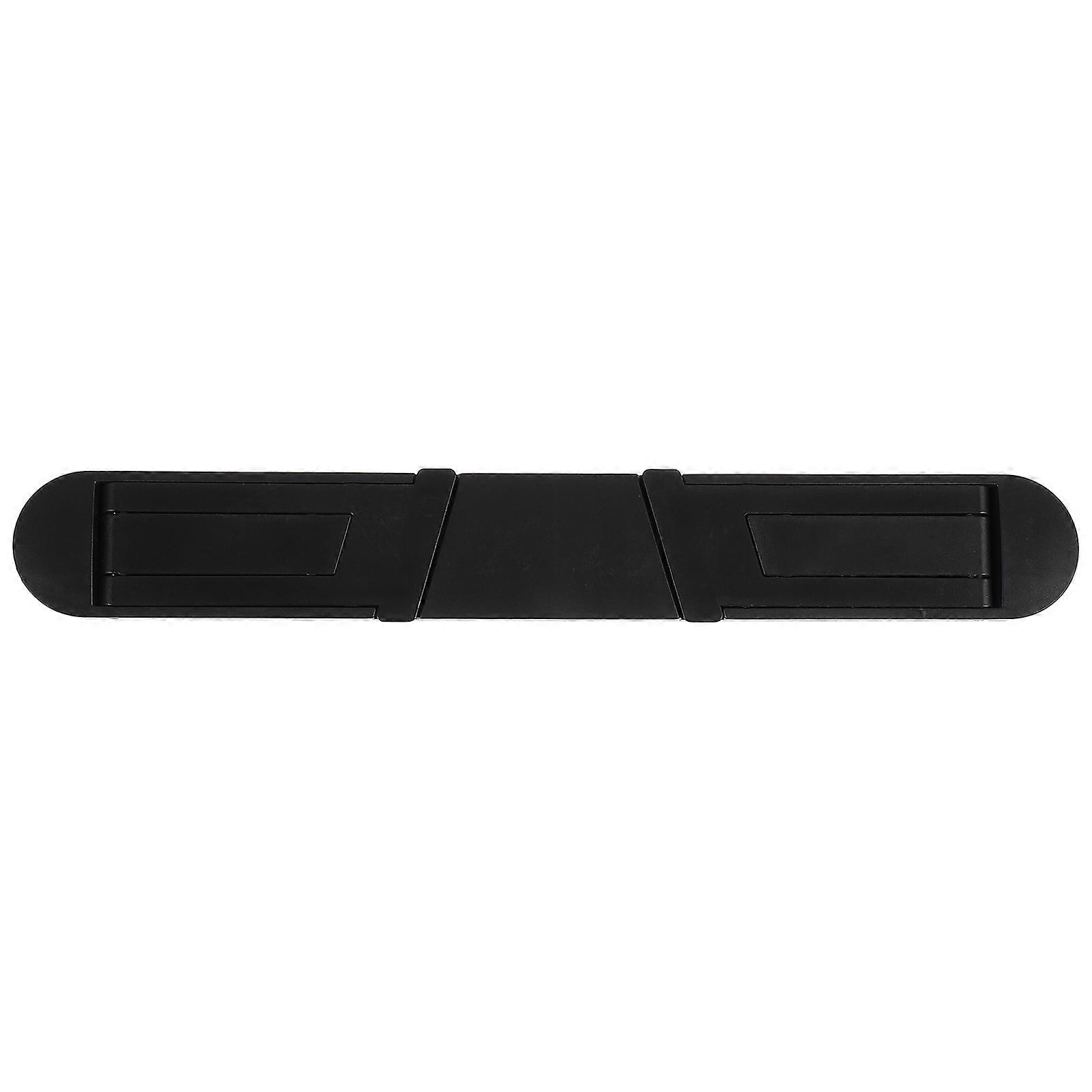 Mini Portable Laptop Stand Black Folding For Home Use And Travel 21x3cm Height Adjustment 1Set