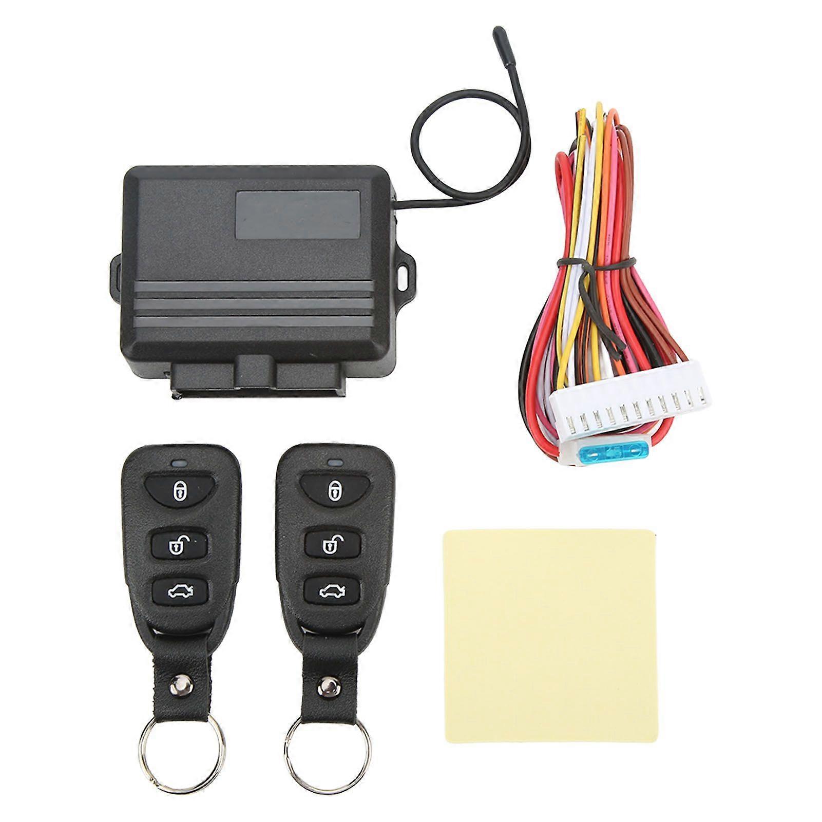 Universal 12V car remote control central lock with 1-10m induction range