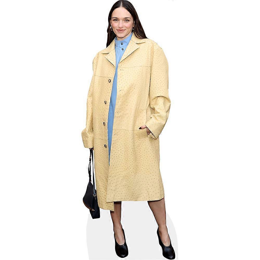 Emanuela Postacchini (Yellow Coat) Cardboard Cutout (lifesize OR mini size). Standee. Stand Up.