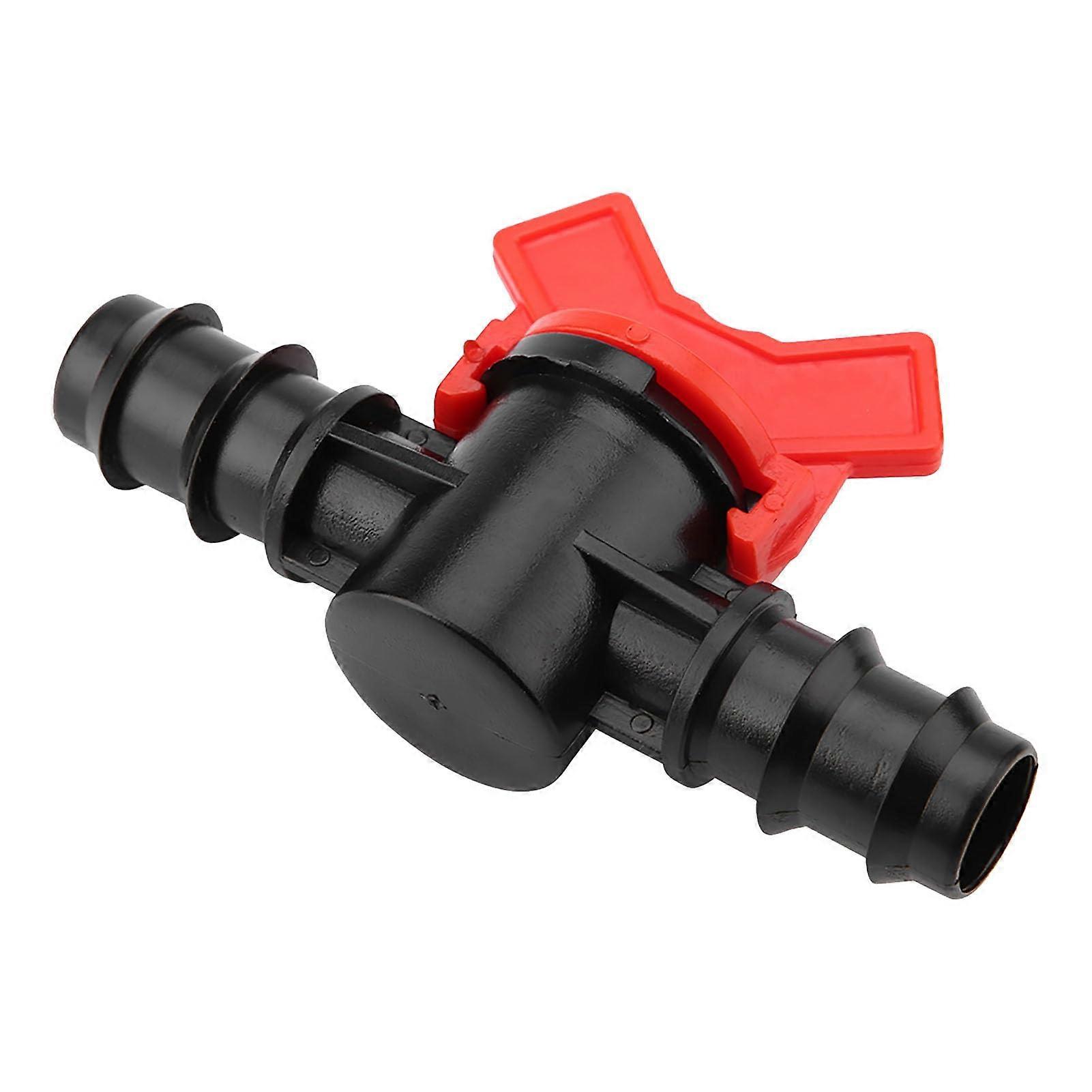 Plastic Aquarium Water Flow Control Valve for Hose Pipe Connector 3 Sizes (6Point Same Diameter)