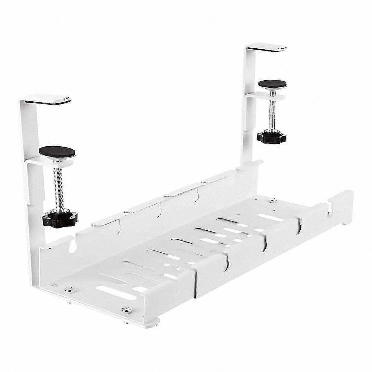 Expandable Cable Management Tray for Under Desk Storage 1Pcs