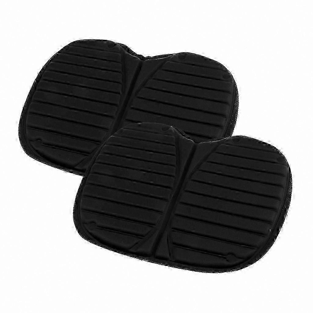 Double Kayak Seat Cushion Pads Thickened Portable Canoe Sit-On Pad for Comfortable Boating