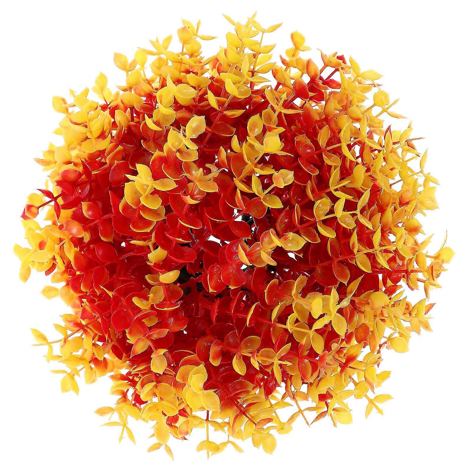 Hemoton Artificial Plant Topiary Ball for Outdoor Garden Patio Decorative Use in Backyard Ornament Display