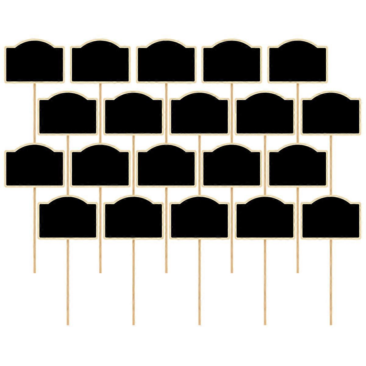 Small chalkboard labels for events, crafting, and garden markers, and portable