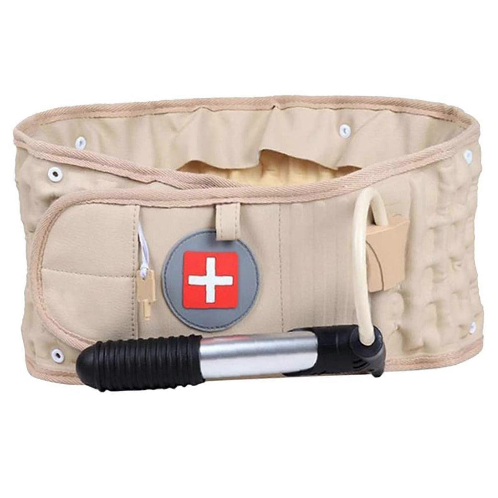 Inflatable Back Support Belt for Men and Women, Lumbar Decompression Device for Spinal Relief and Disc Recovery