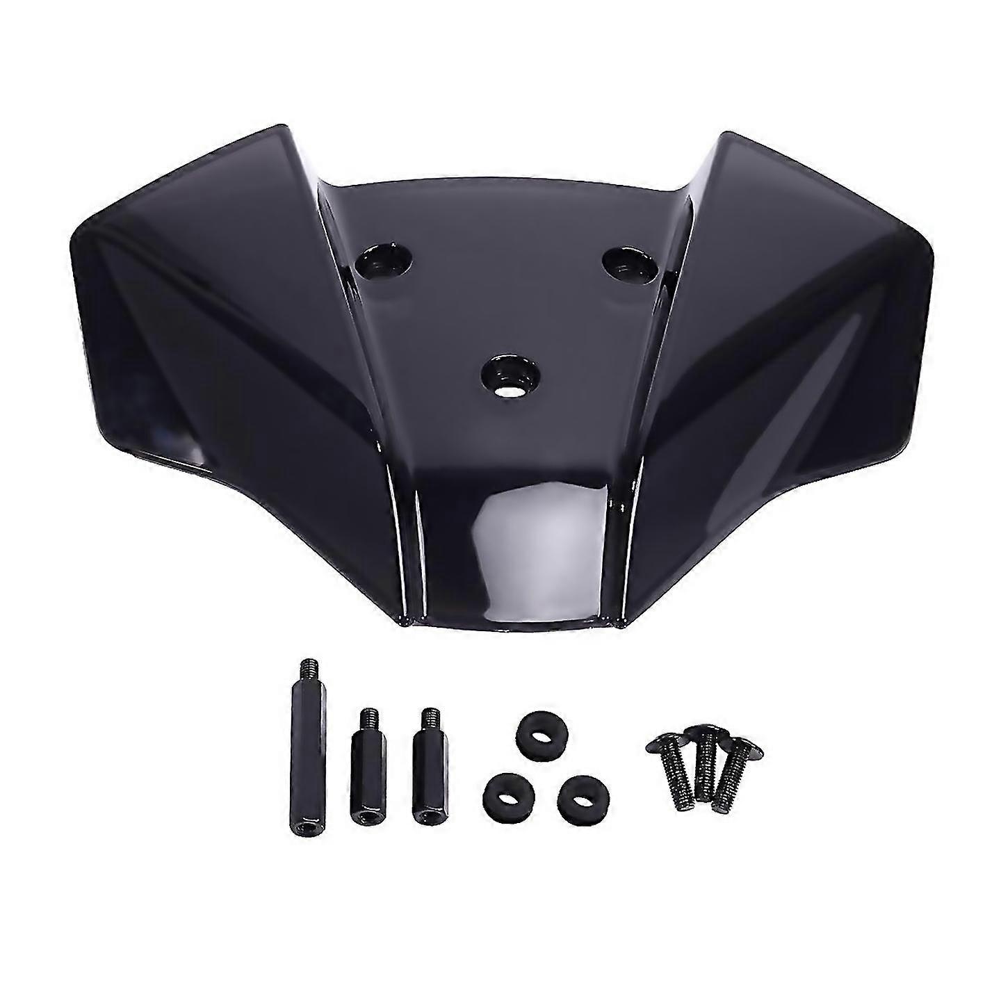 For For 1290 Super R 2020 2024 Motor Windscreen Guard Black