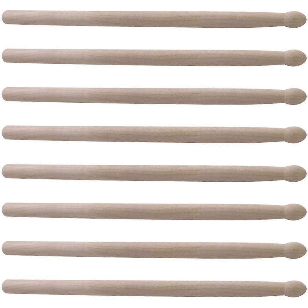 Wooden Drumsticks for Waist Drum with Smooth Surface and Excellent Workmanship Suitable for Most Drummers