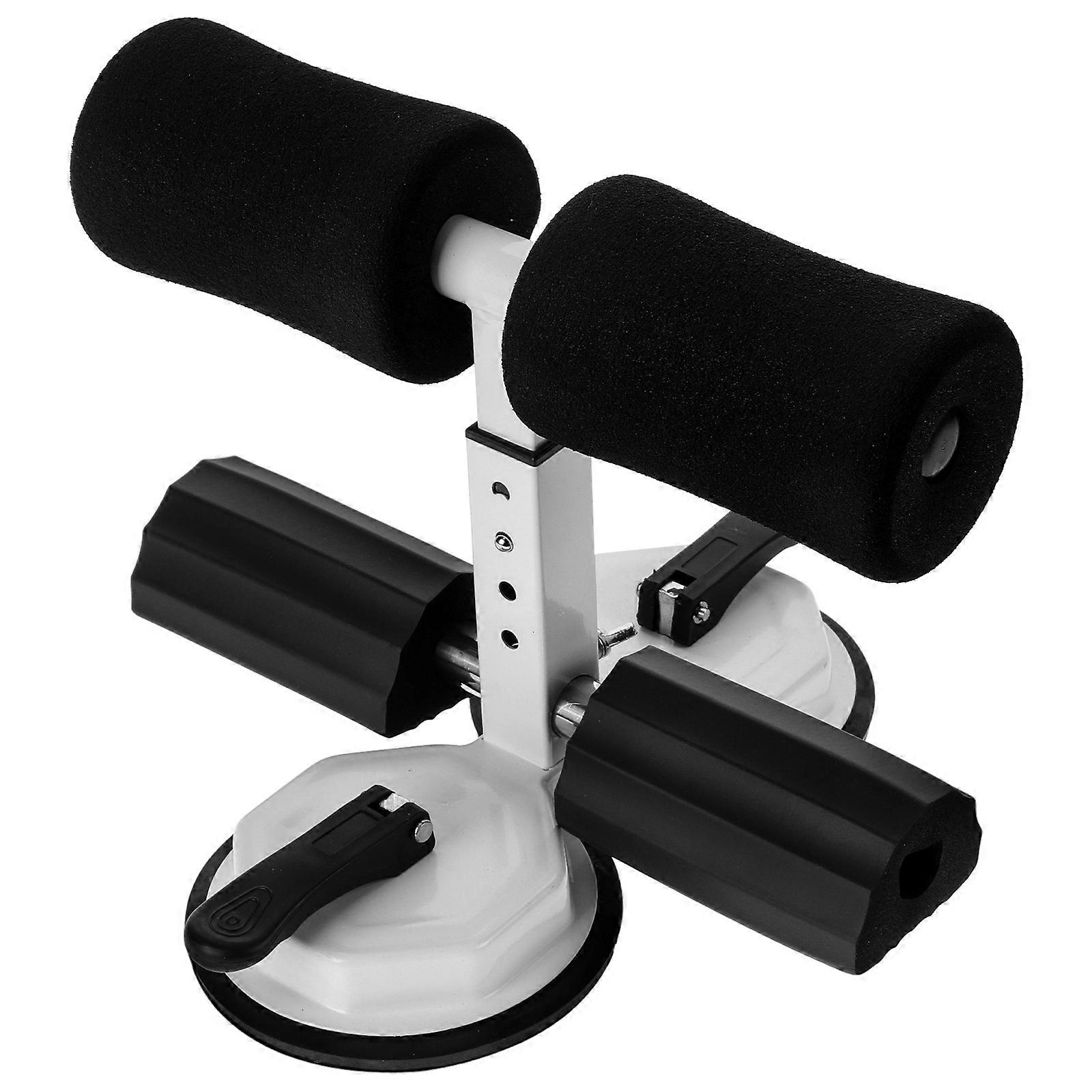 Ergonomic Sit Up Assist Device for Indoor Exercise – Portable Fitness Tool with Suction Cups for Abdominal Curl Support to Sculpt and Tone Muscles