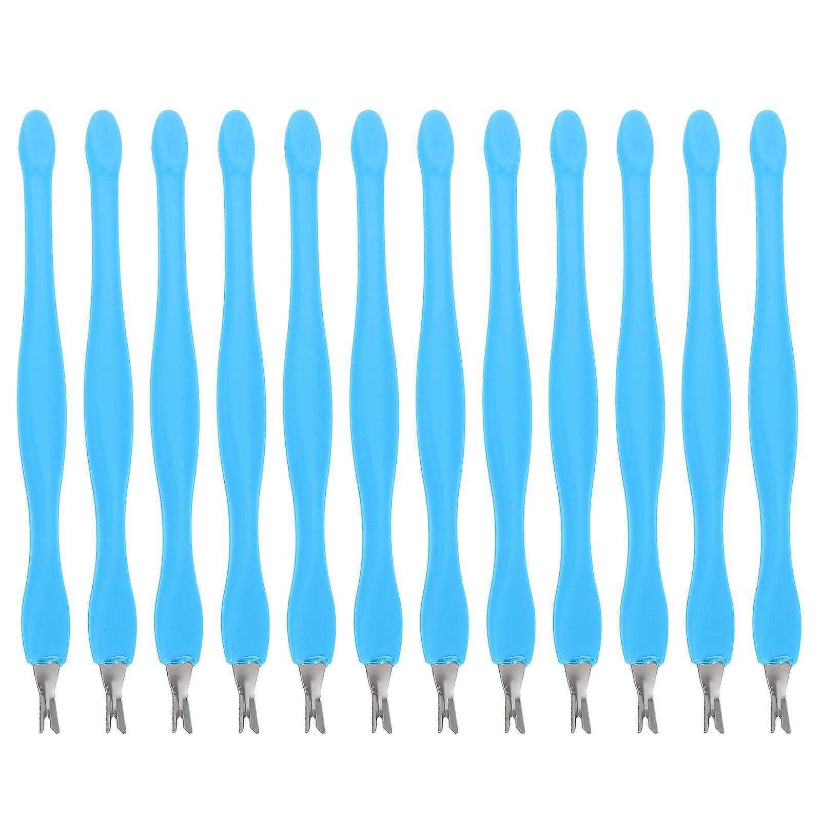 Precision Cuticle Removal Tool 24Pcs Stainless Steel Dead Skin Fork Ideal For Home And Salon Use With Ergonomic Design