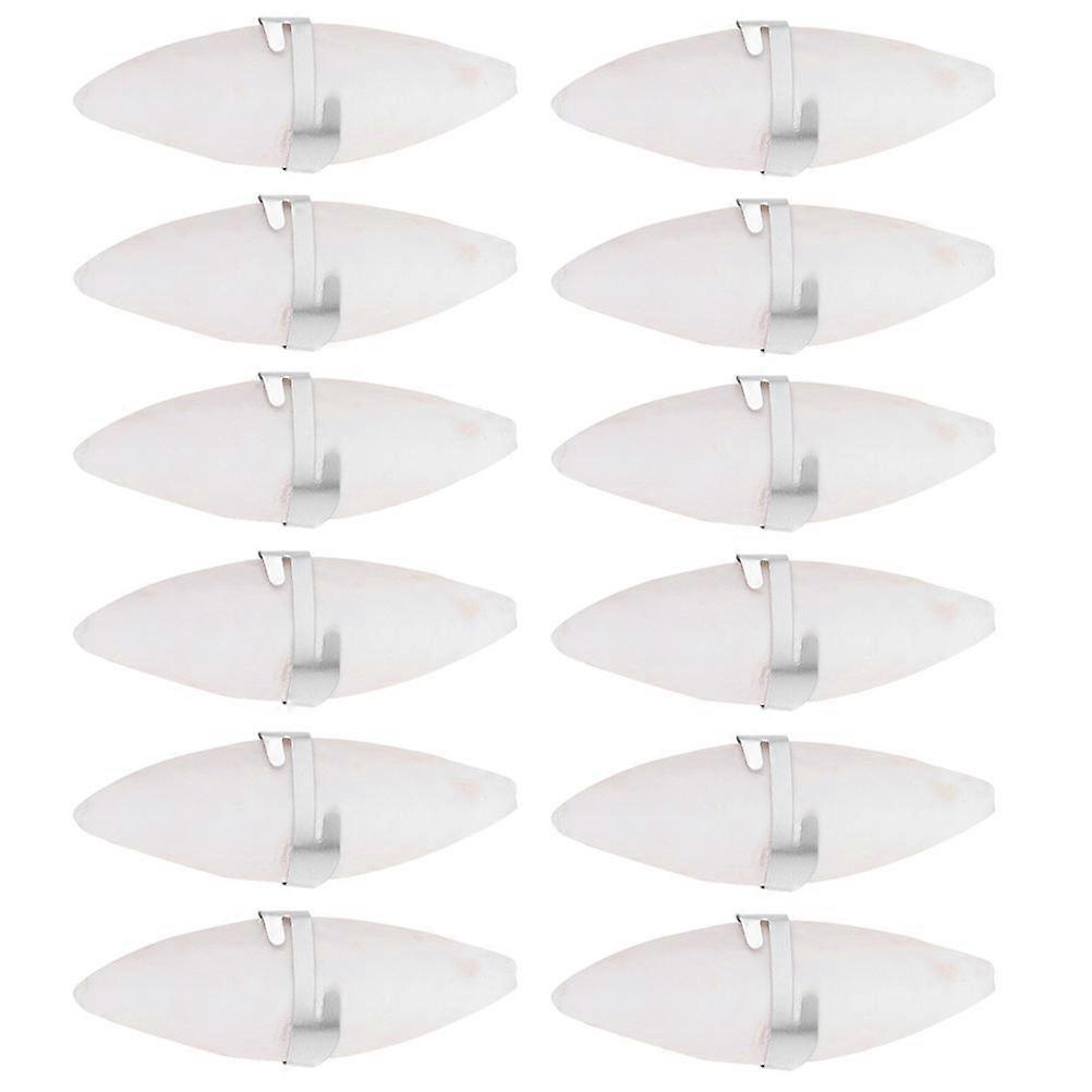 Cuttlefish Bone Teeth Grinding Chew Toy Hamsters Prevents Cage Biting 7X3CM White 12Set