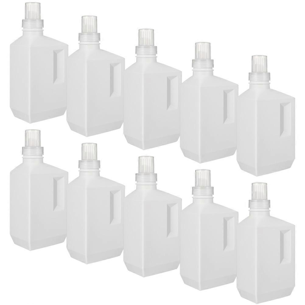 Multipurpose Sub Bottles 5Pcs Empty Replacement Bottles Travel-Friendly White PE For Household Users