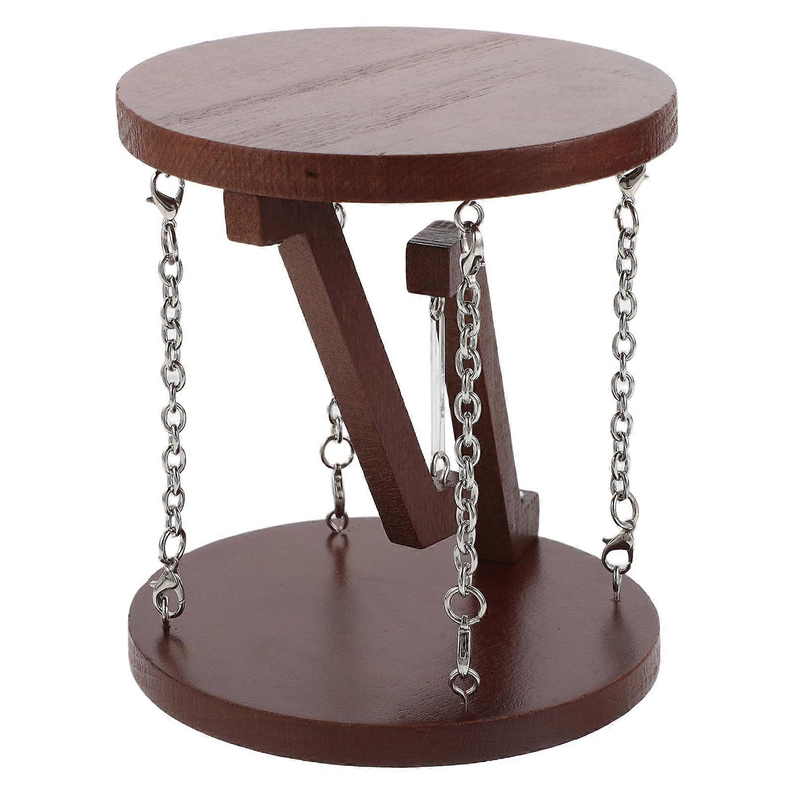 Wooden Floating Table Model Creative Home Office Decor Shelf Structure Design Unique Living Room Decoration