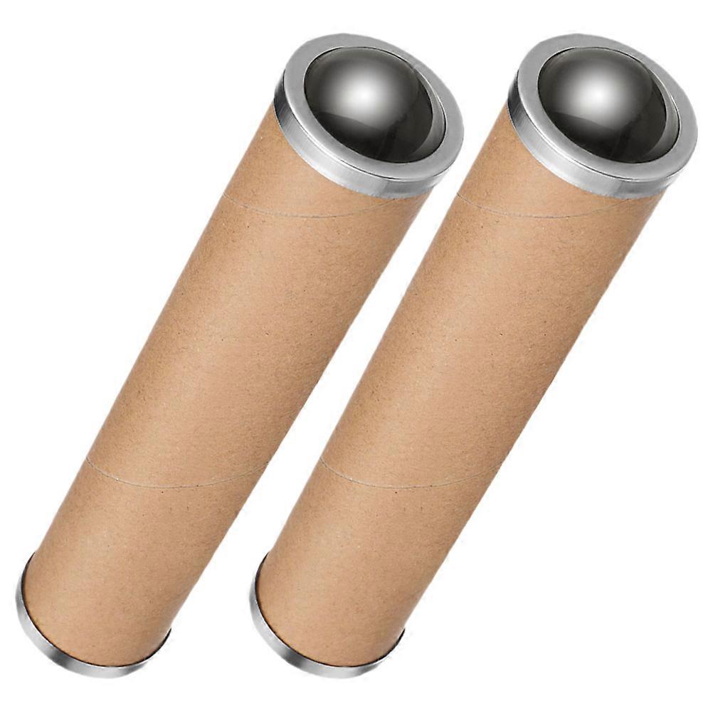 2pcs DIY Paper Kaleidoscope Tube Kit with Crystal Ball – Educational Craft Set for Boys and Artisans, Hands On Project